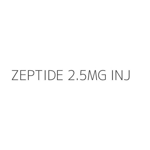 ZEPTIDE 2.5MG INJ