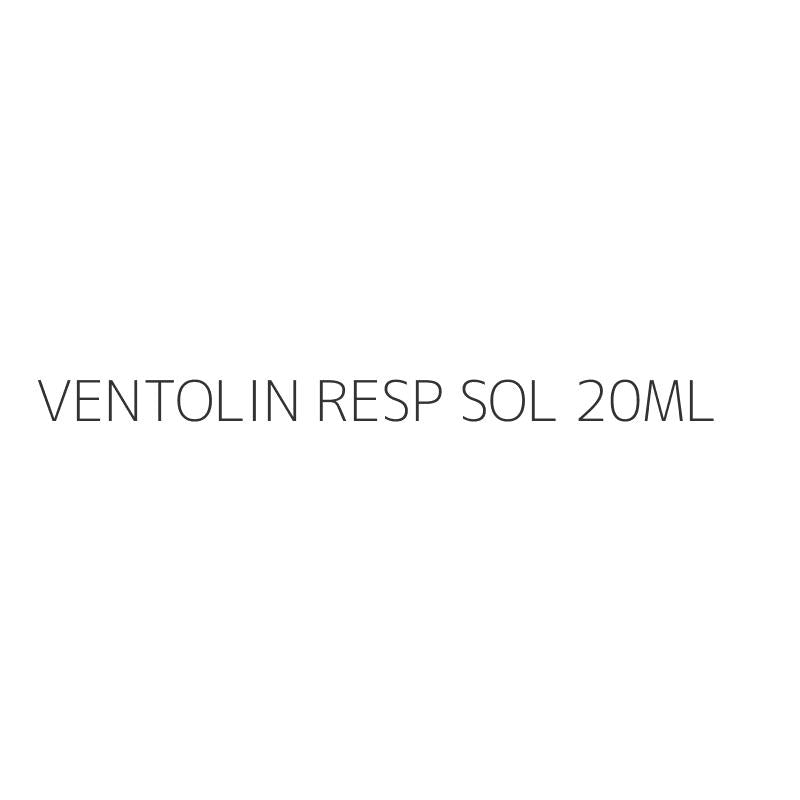 VENTOLIN RESP SOL 20ML