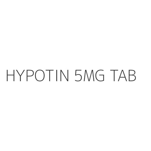 HYPOTIN 5MG TAB