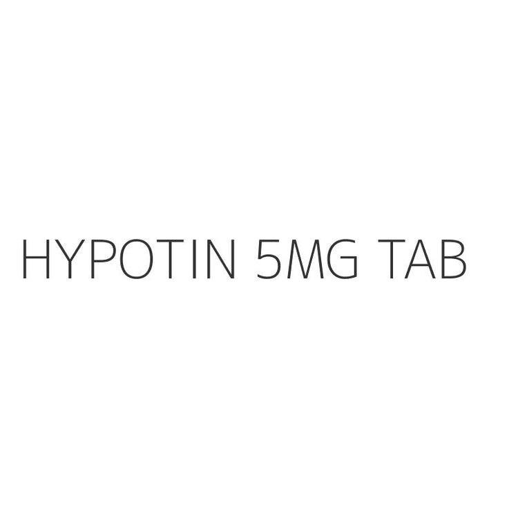HYPOTIN 5MG TAB
