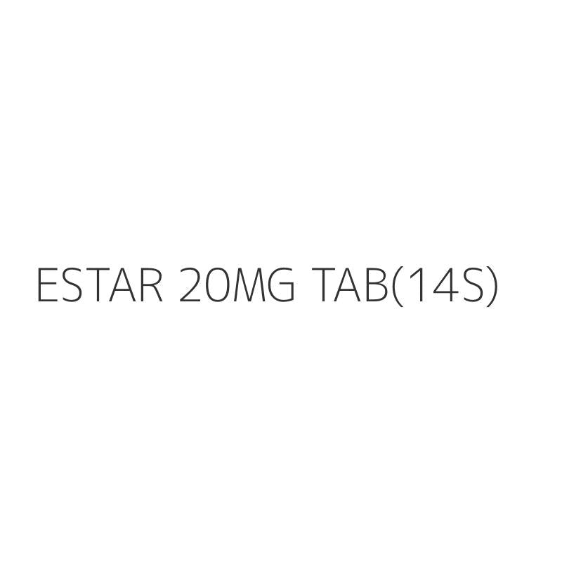 ESTAR 20MG TAB(14S)