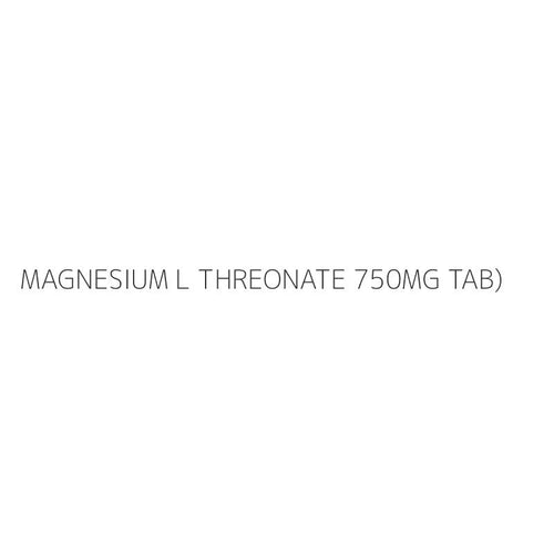 MAGNESIUM L THREONATE 750MG TAB)
