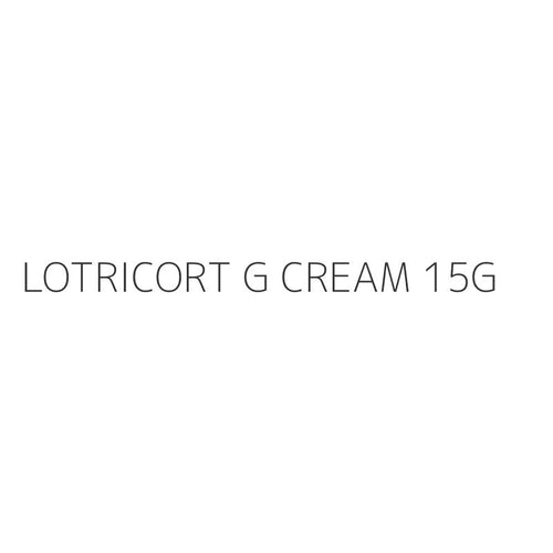 LOTRICORT G CREAM 15G