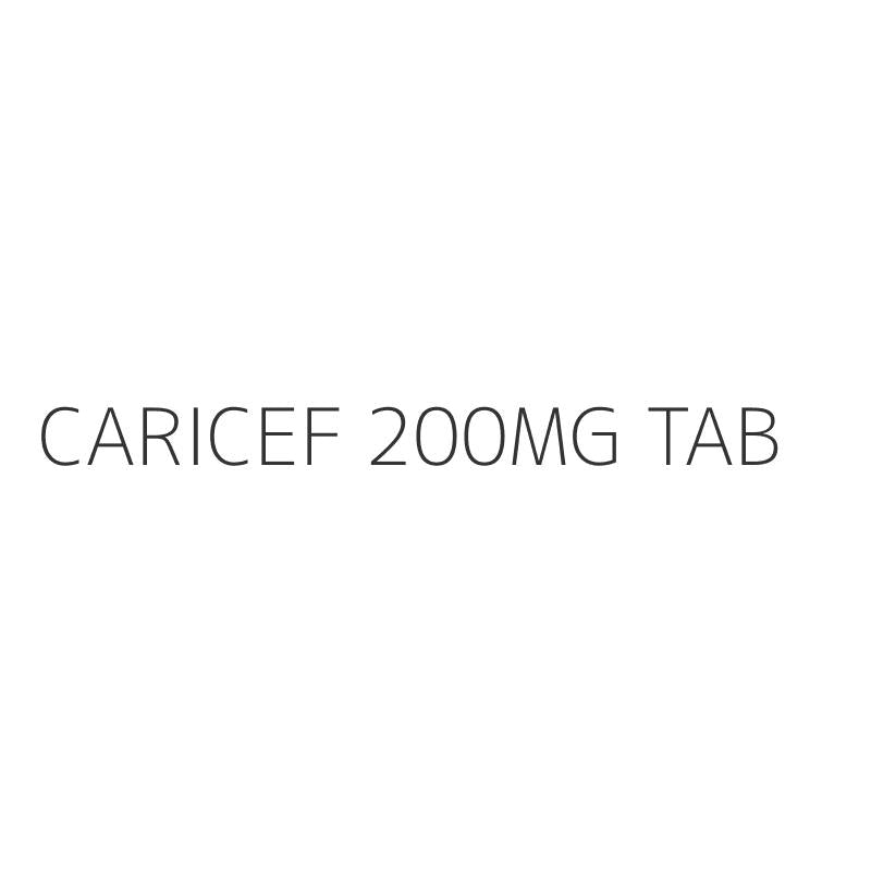 CARICEF 200MG TAB