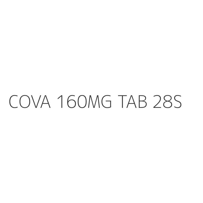 COVA 160MG TAB 28S