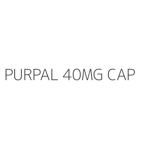 PURPAL 40MG CAP