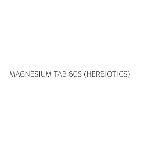 MAGNESIUM TAB 60S (HERBIOTICS)