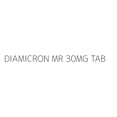 DIAMICRON MR 30MG TAB