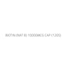 BIOTIN (NAT B) 10000MCG CAP (120S)