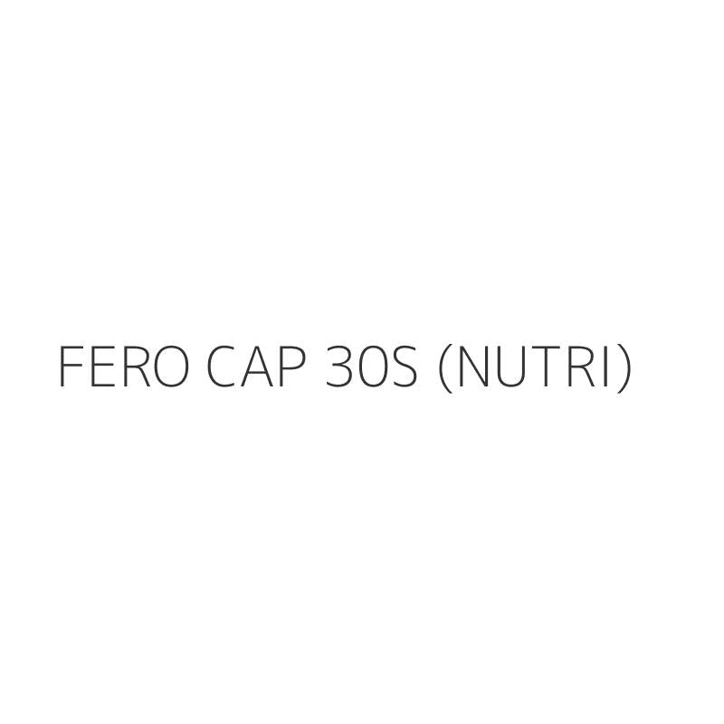 FERO CAP 30S (NUTRI)