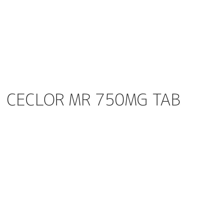 CECLOR MR 750MG TAB