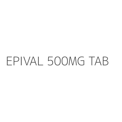 EPIVAL 500MG TAB