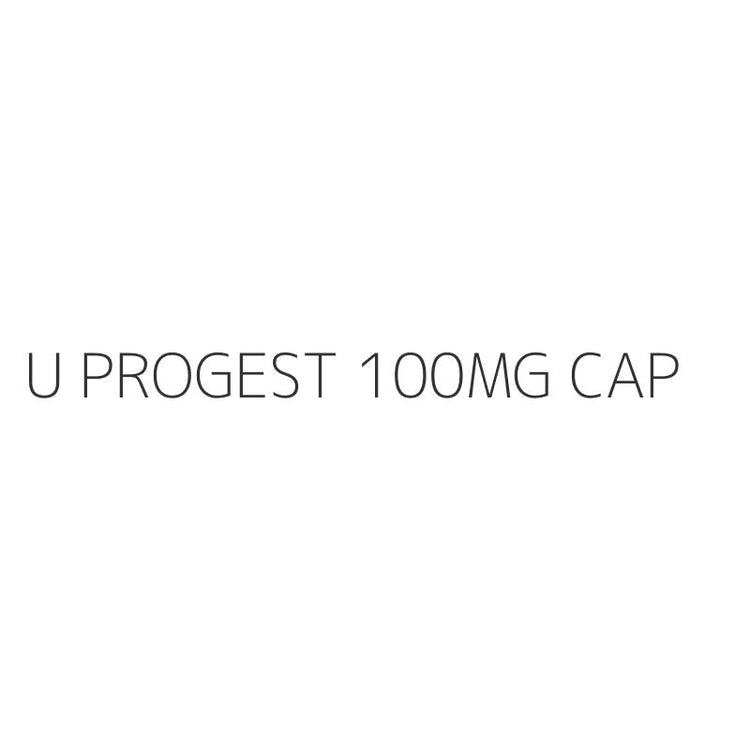 U PROGEST 100MG CAP