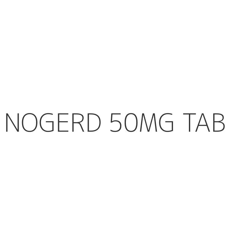 NOGERD 50MG TAB