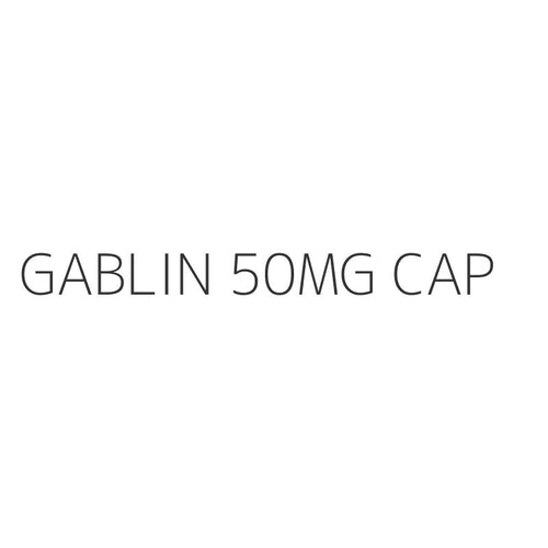 GABLIN 50MG CAP