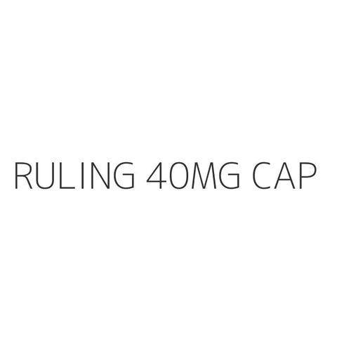 RULING 40MG CAP