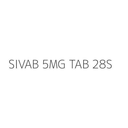 SIVAB 5MG TAB 28S