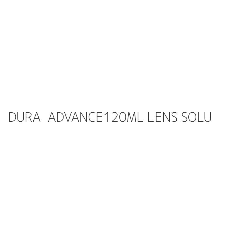 DURA  ADVANCE120ML LENS SOLU