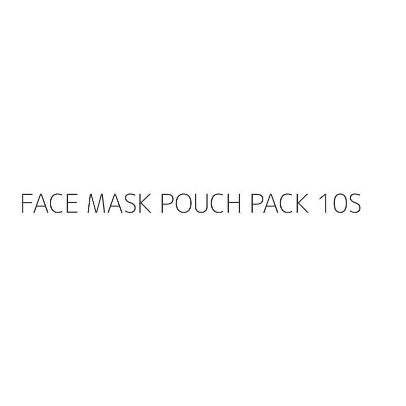 FACE MASK POUCH PACK 10S