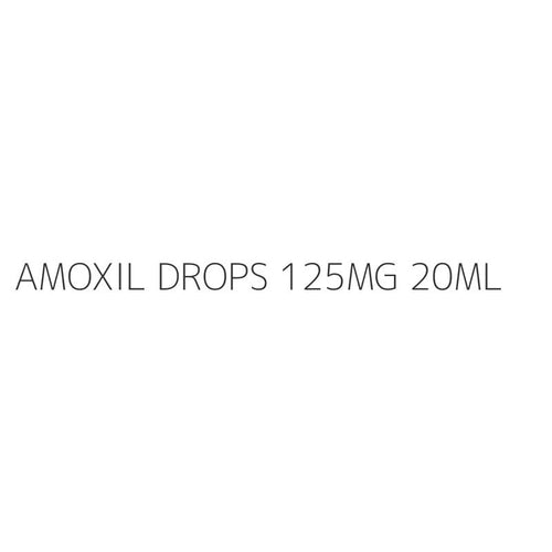 AMOXIL DROPS 125MG 20ML