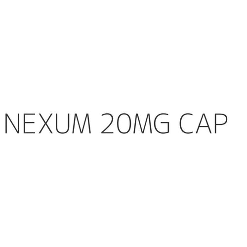 NEXUM 20MG CAP