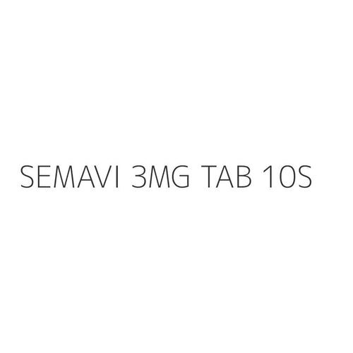 SEMAVI 3MG TAB 10S