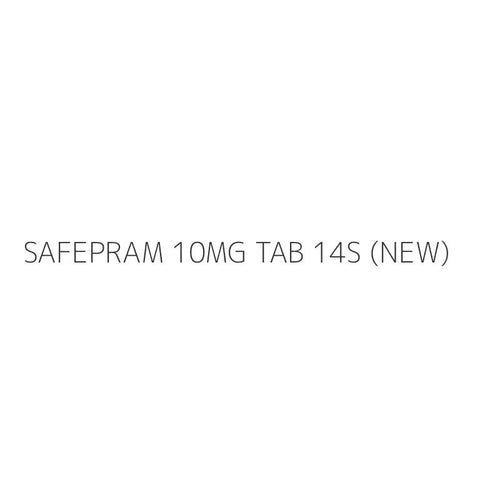 SAFEPRAM 10MG TAB 14S (NEW)