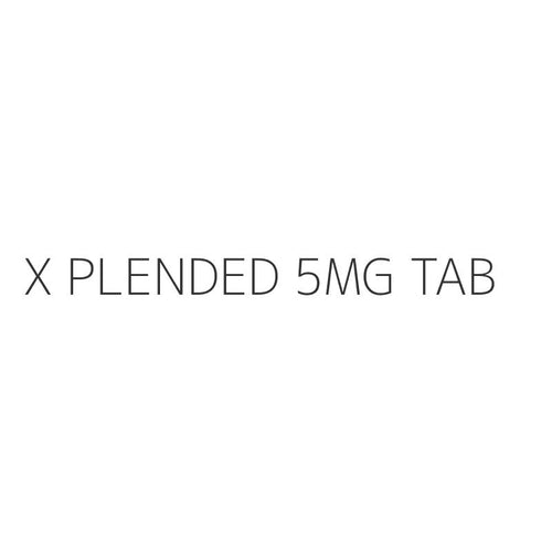 X PLENDED 5MG TAB