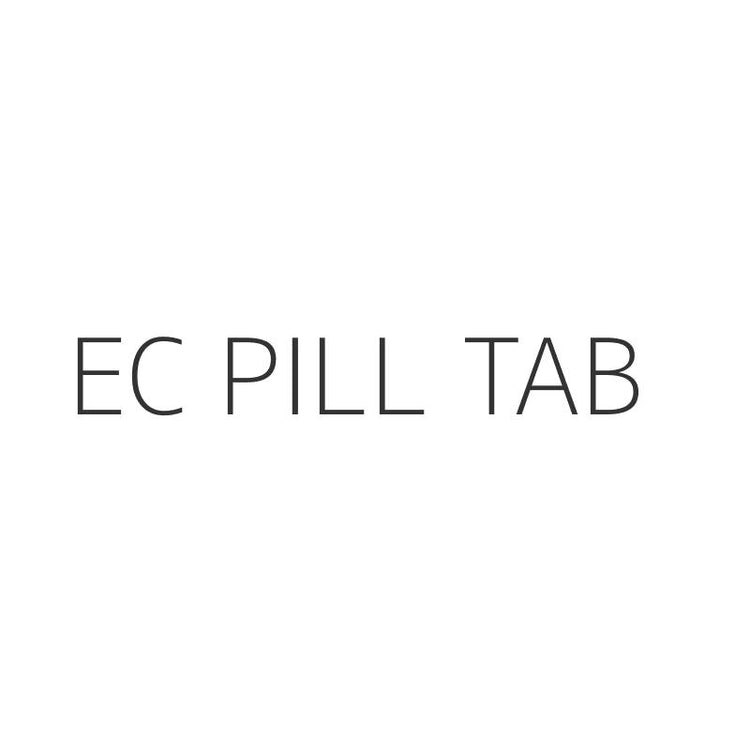 EC PILL TAB