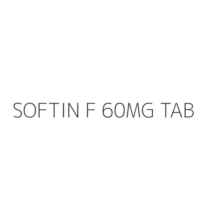 SOFTIN F 60MG TAB