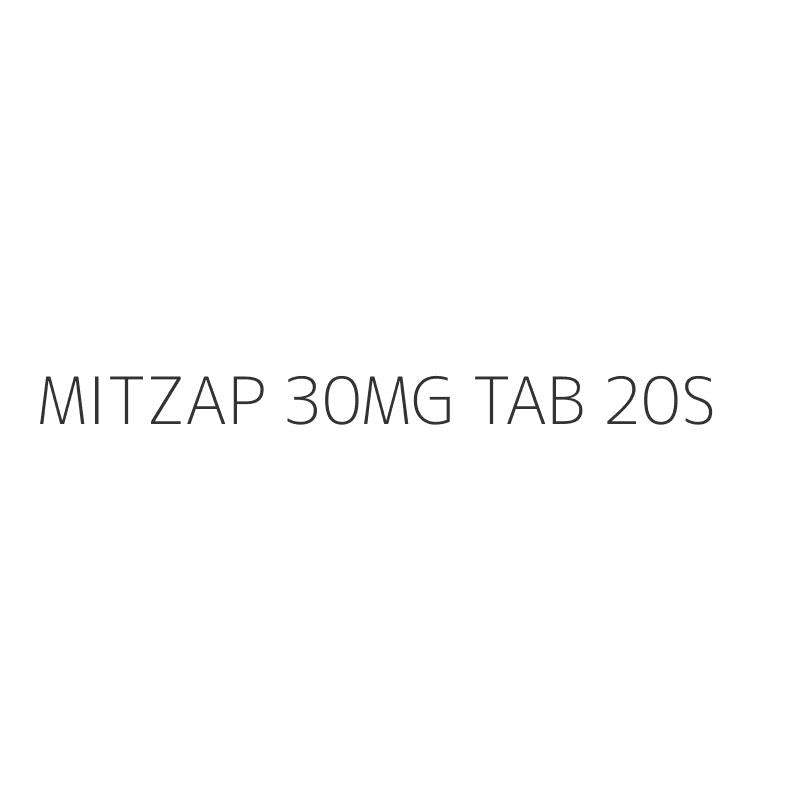 MITZAP 30MG TAB 20S