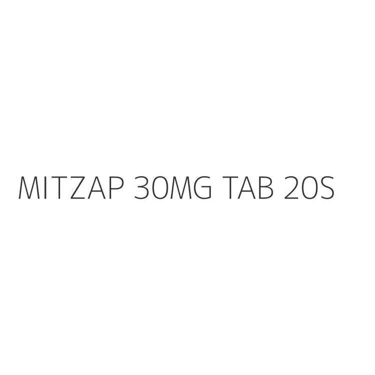 MITZAP 30MG TAB 20S