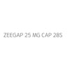 ZEEGAP 25 MG CAP 28S