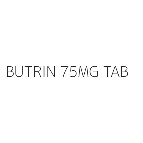 BUTRIN 75MG TAB