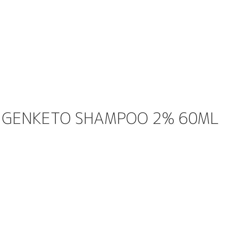 GENKETO SHAMPOO 2% 60ML