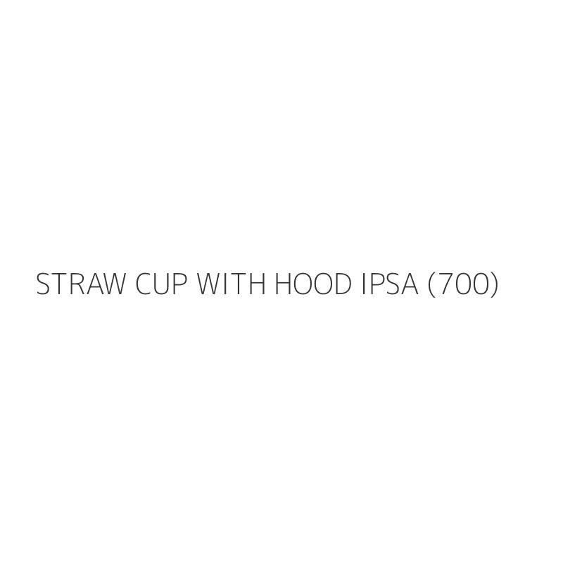 STRAW CUP WITH HOOD IPSA (700)