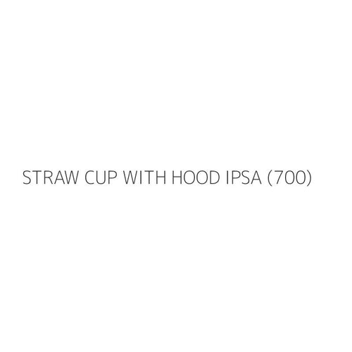 STRAW CUP WITH HOOD IPSA (700)
