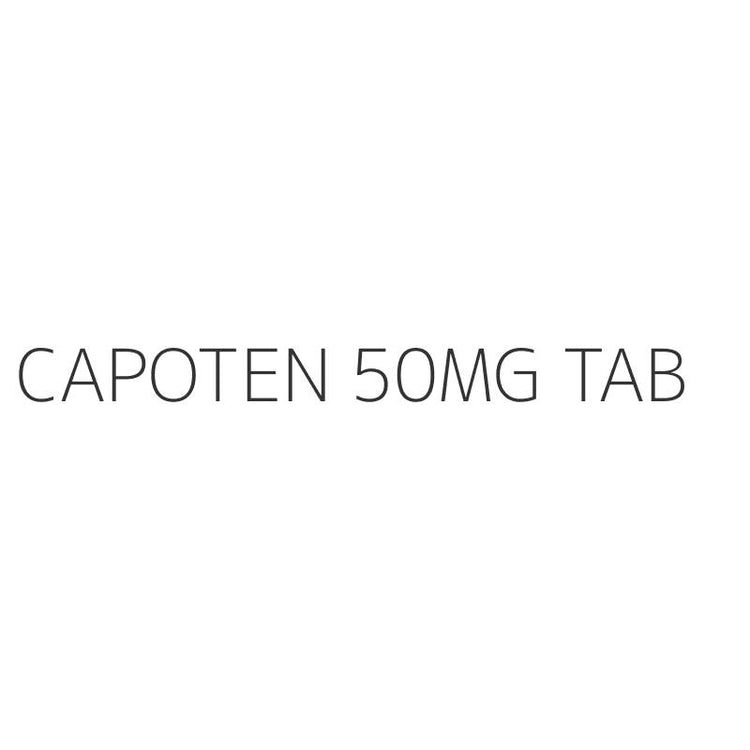 CAPOTEN 50MG TAB