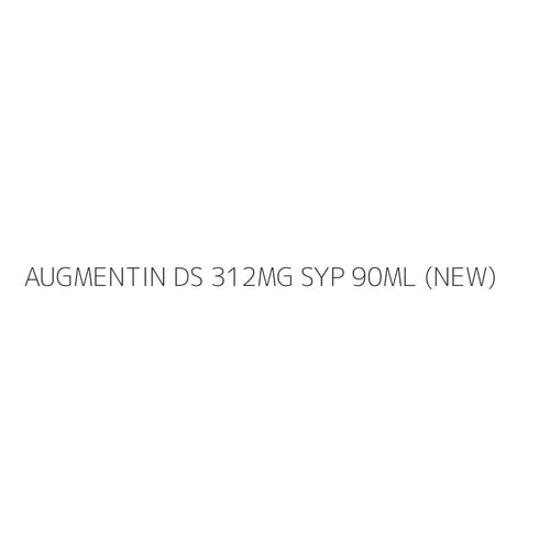 AUGMENTIN DS 312MG SYP 90ML (NEW)