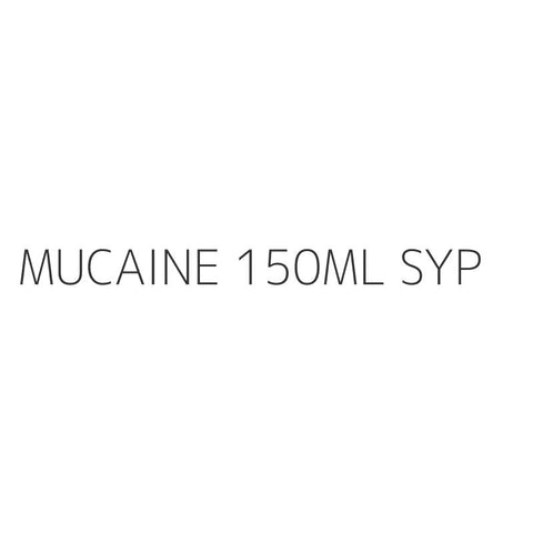 MUCAINE 150ML SYP