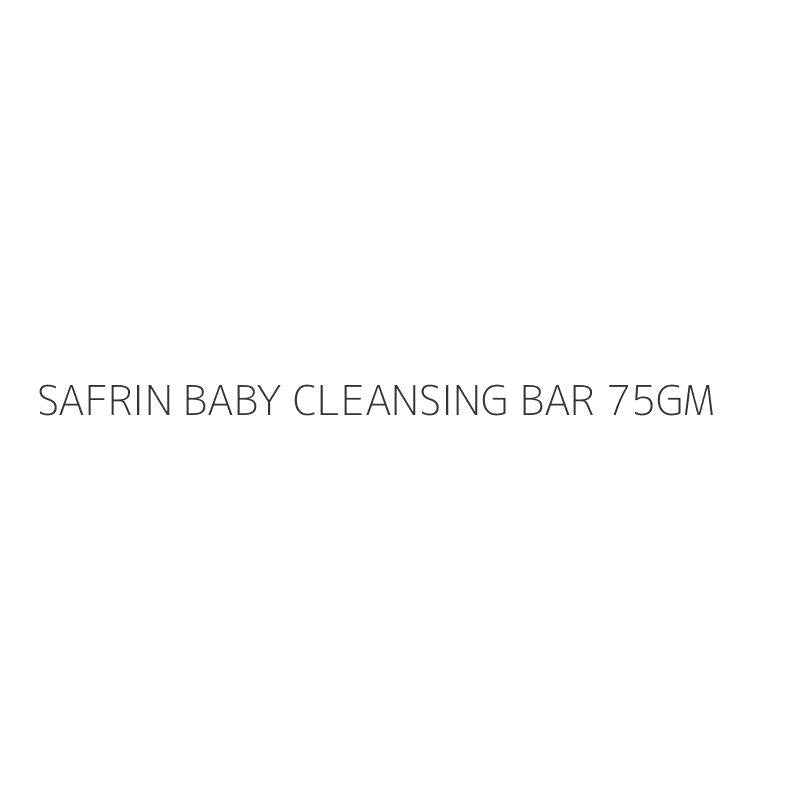 SAFRIN BABY CLEANSING BAR 75GM