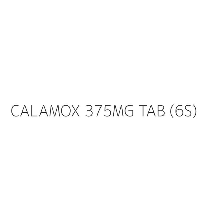 CALAMOX 375MG TAB (6S)
