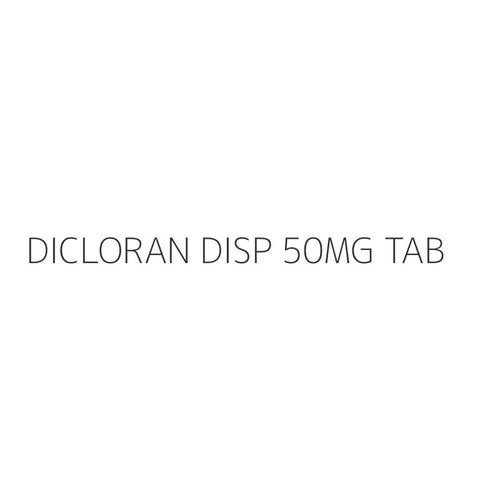 DICLORAN DISP 50MG TAB