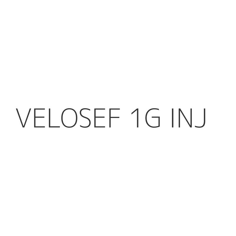 VELOSEF 1G INJ
