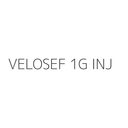VELOSEF 1G INJ