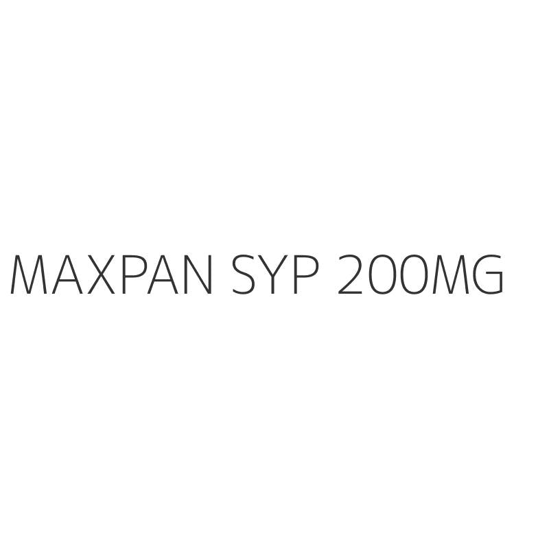 MAXPAN SYP 200MG