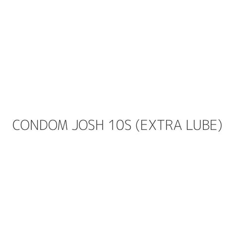 CONDOM JOSH 10S (EXTRA LUBE)
