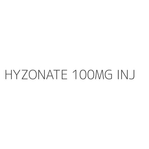 HYZONATE 100MG INJ