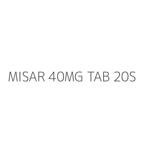 MISAR 40MG TAB 20S