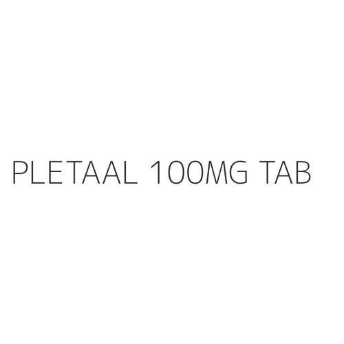 PLETAAL 100MG TAB